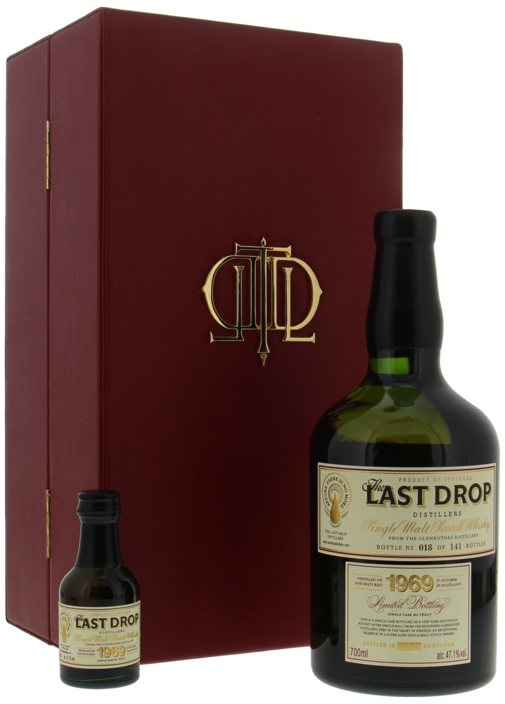 Glenrothes - 49 Years Old The Last Drop Distillers Cask 16207 47.1% 1969