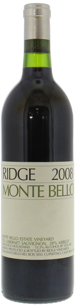 Ridge - Monte Bello 2008 Perfect