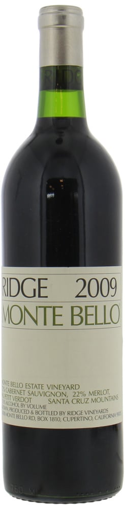 Ridge Vineyards - Monte Bello 2009