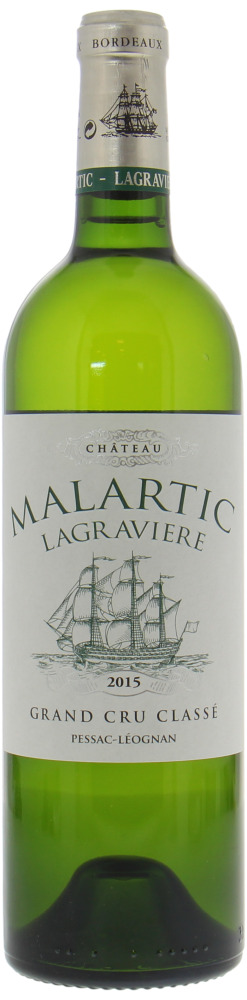 Chateau Malartic-Lagraviere Blanc - Chateau Malartic-Lagraviere Blanc 2015 From Original Wooden Case