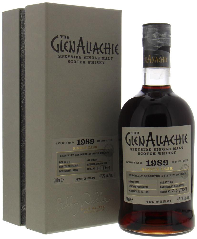 Glenallachie - 30 Years Old Single Cask 6121 47.7% 1989 10038