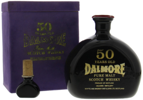 Dalmore - 50 Years Old Black Decanter Whyte & Mackay 1926 1926