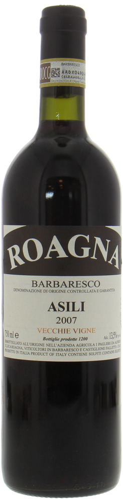 Roagna - Barbaresco Asili Vecchie Vigne 2007 Perfect