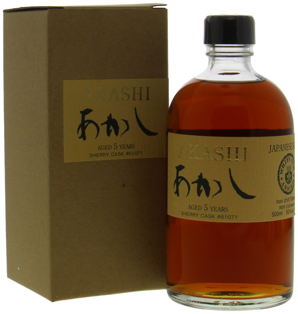 Eigashima Shuzo - Akashi White Oak Cask 61071 50% NV