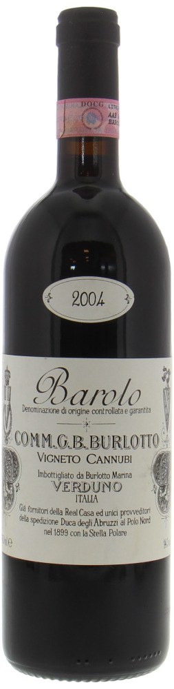 Burlotto - Barolo Cannubi 2004 Perfect