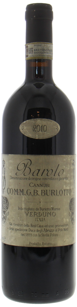 Burlotto - Barolo Cannubi 2010 Perfect