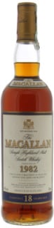 Macallan - 1982 Vintage 18 Years Old Sherry Cask 43% 1982