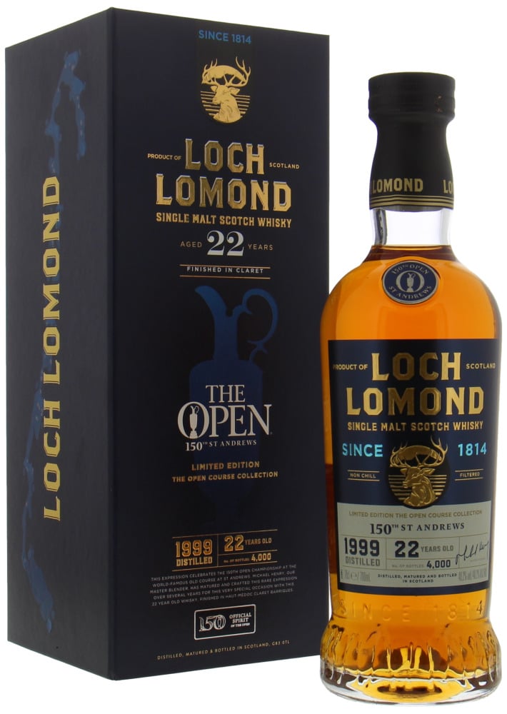 Loch Lomond - 22 Years Old The Open-Open Course Collection 2022 48.2% 1999