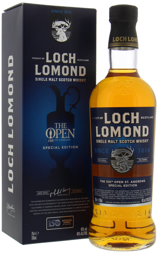 Loch Lomond - The Open Special Edition 2022 46% NV In Original Box