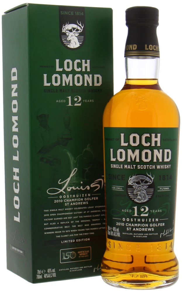 Loch Lomond - 12 Years Old Open Course Collection 2022 Oosthuizen 46% NV
