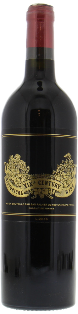 Chateau Palmer - Palmer Historical XIXth Century Wine L.20.06 2006 Perfect