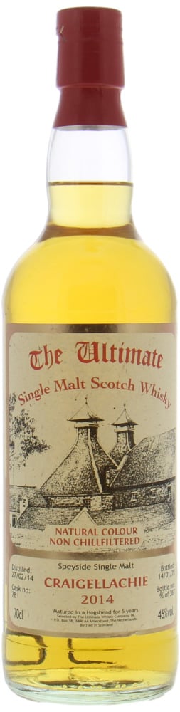 Craigellachie - 5 Years Old The Ultimate Cask 78 46% 2014