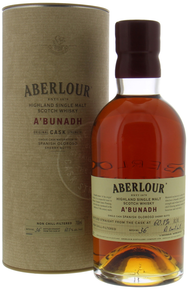 Aberlour - A'bunadh batch #36 60.1% NV In Original Container