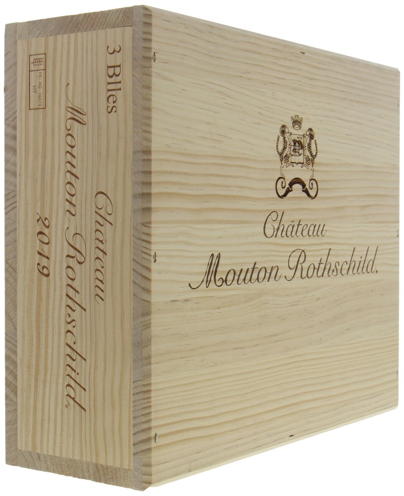 Chateau Mouton Rothschild - Chateau Mouton Rothschild 2019 OWC of 3 bottles