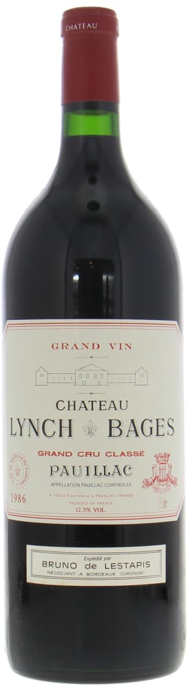 Chateau Lynch Bages - Chateau Lynch Bages 1986 Perfect