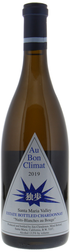 Au Bon Climat - Chardonnay Nuits-Blanches au Bouge 2019