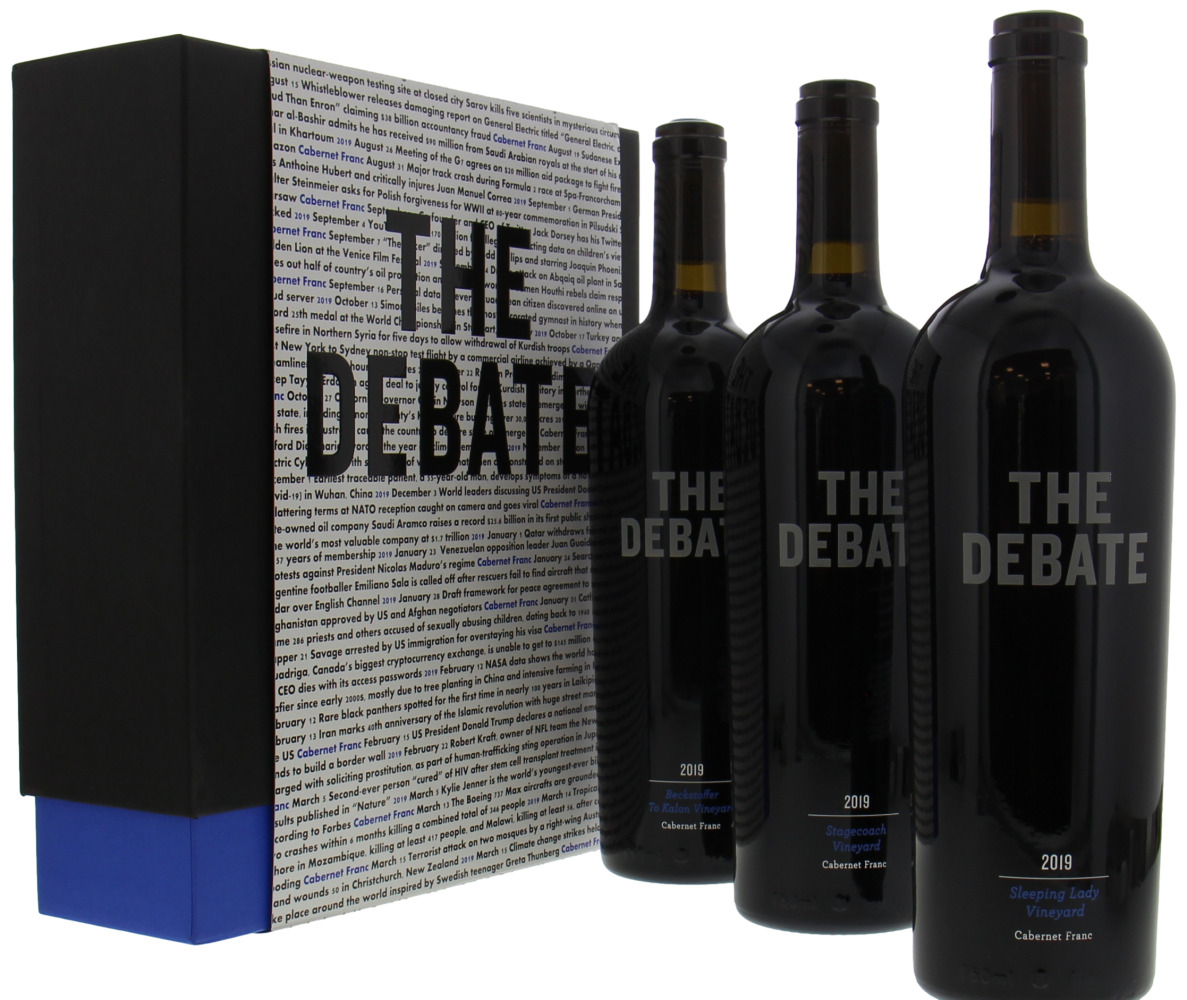 The Debate - Cabernet Franc Three Vineyard Collection 2019 Perfect