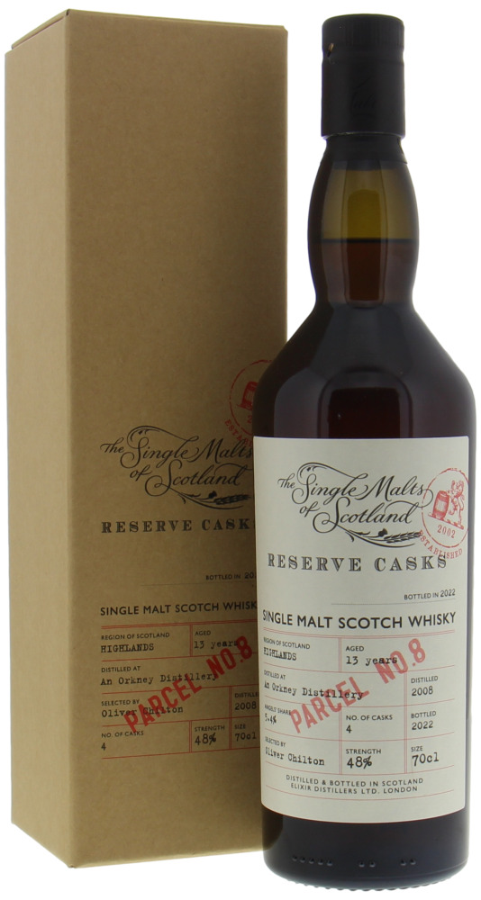 Highland Park - An Orkney Distillery The Single Malts of Scotland Reserve Casks 48% 2008 In Original Box