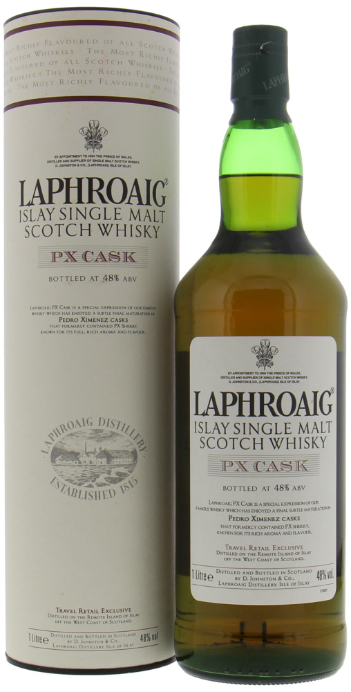 Laphroaig - PX Cask Old Label without red stripe 48% NV In Original Container