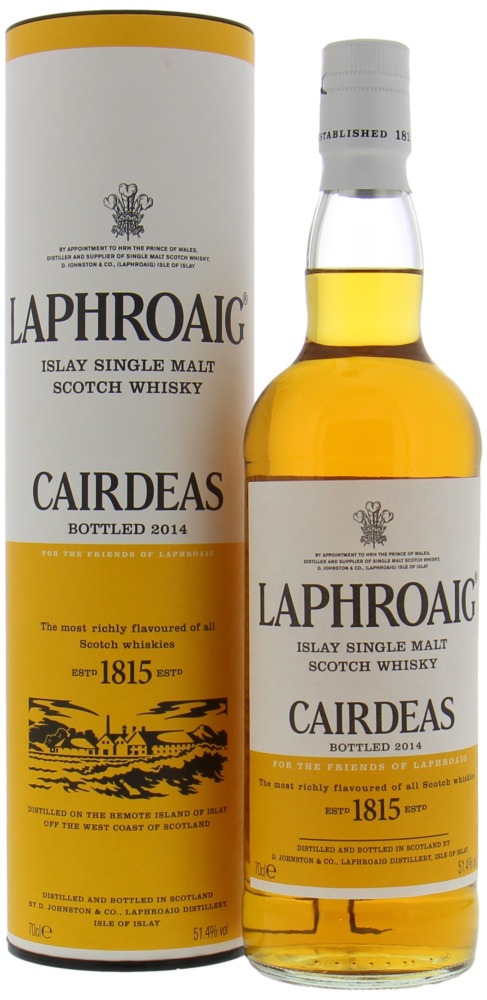 Laphroaig - Cairdeas 2014 51.4% NV In original Container