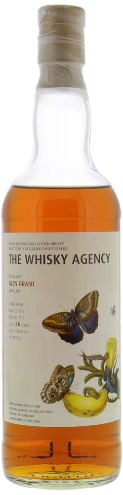 Glen Grant - 36 Years Old The Whisky Agency Insects 53.6% 1973