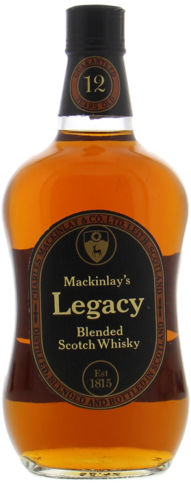 Charles Mackinlay & Co. - Mackinlay's 12 Years Old  Legacy 40% NV Perfect