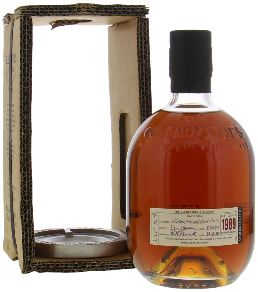Glenrothes - 1989 Approved: 26.2.00 43% 1989 In Original Box