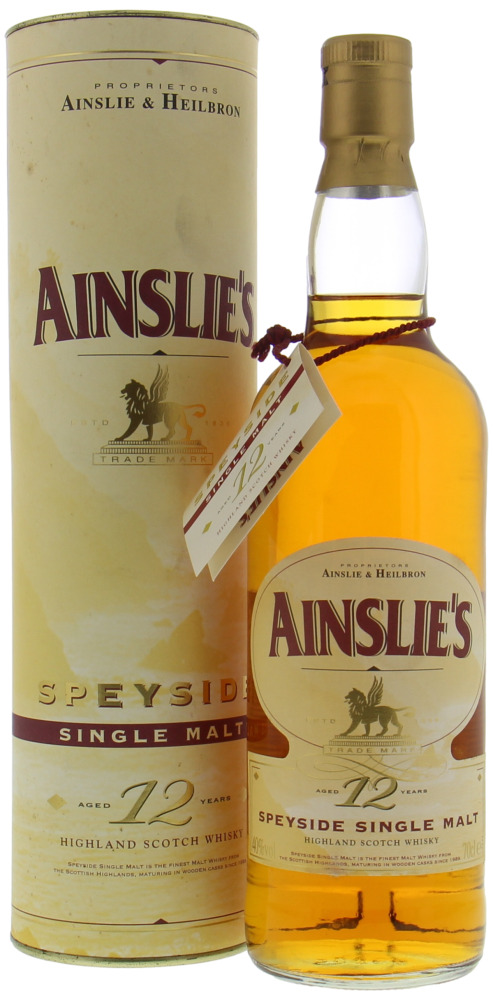 Ainslie & Heilbron - Ainslie's 12 Years Old 40% NV