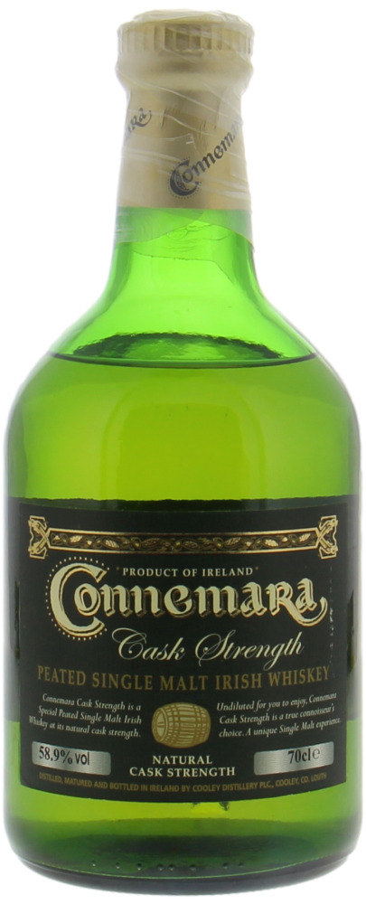 Cooley Distillery - Connemara  Peated Single Malt Cask Strength 58.9% NV No Original Container Included!