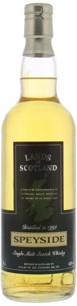 Signatory Vintage - Lands of Scotland Speyside 40% 1995 Perfect