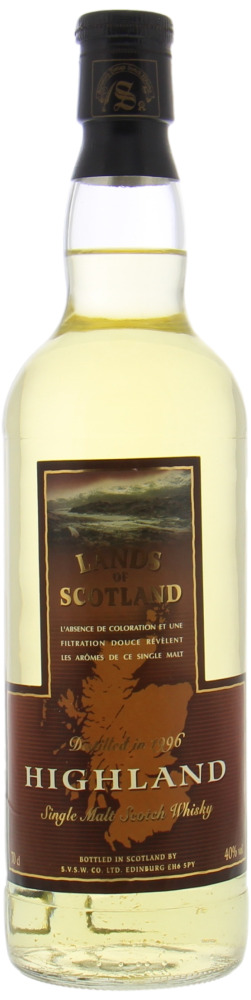 Signatory Vintage - Lands of Scotland Highland 40% 1996