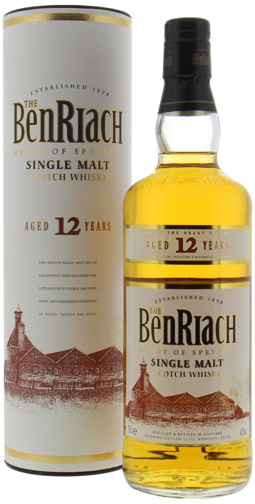Benriach - 12 Years Old 43% NV In orginal Container