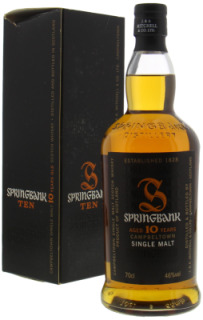 Springbank - 10 Years Old Vintage Black Label 46% NV