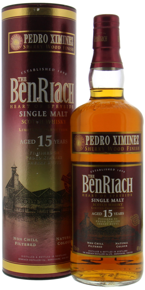 Benriach - 15 Years Old Pedro Ximénez 2006 46% NV In Original Container