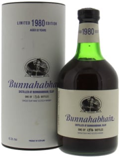 Bunnahabhain - 1980 Limited Edition Cask 5684 For La Maison du Whisky 42.3% 1980