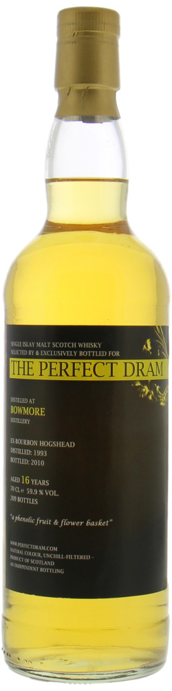 Bowmore - 16 Years Old The Perfect Dram 4 The Whisky Agency 59.9% 1993