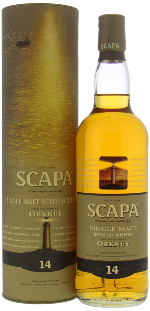 Scapa - 14 Years Old Vintage 2007 40% NV In Original Container
