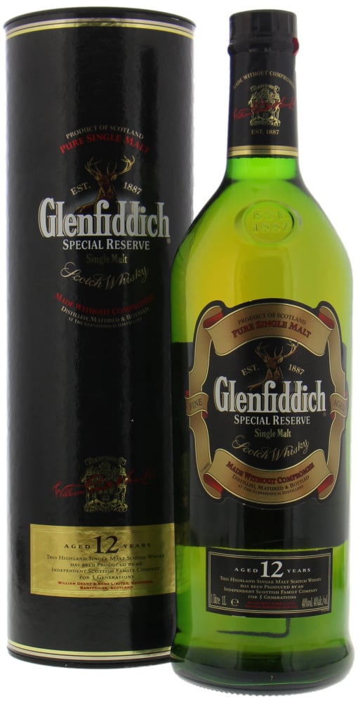 公式ストア Glenfiddich over 10years Lower Pure old Pure of Malt 