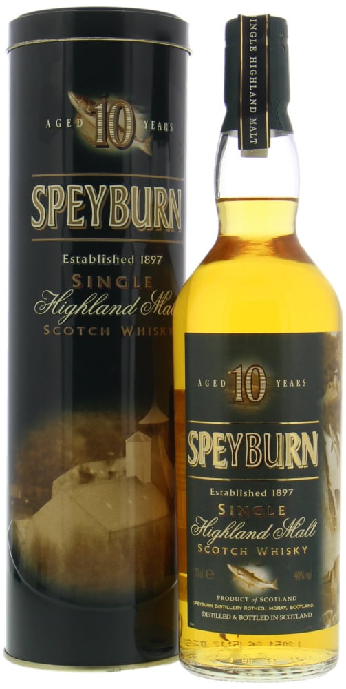 Speyburn - 10 Years Old Single Highland Malt 40% NV