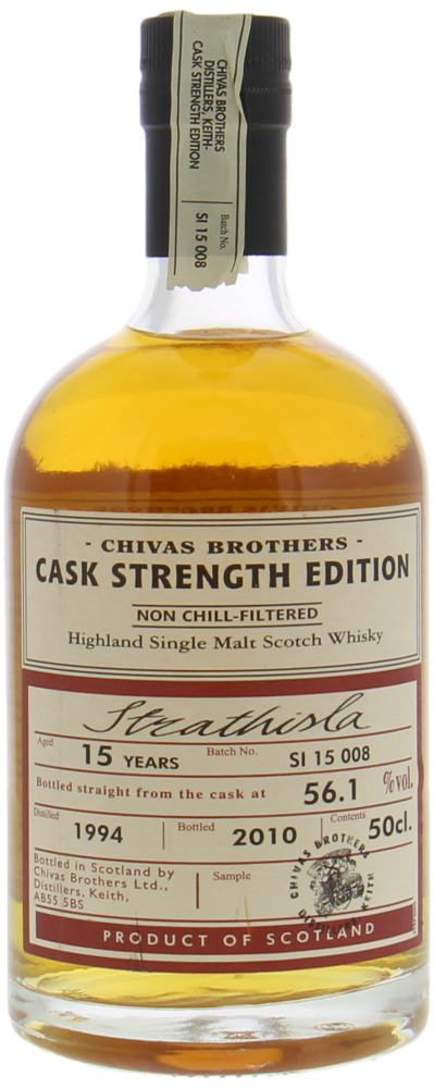 Strathisla - 15 Years Old Chivas Brothers Cask Strength Edition Batch SI 15 008 56.1% 1994 Perfect