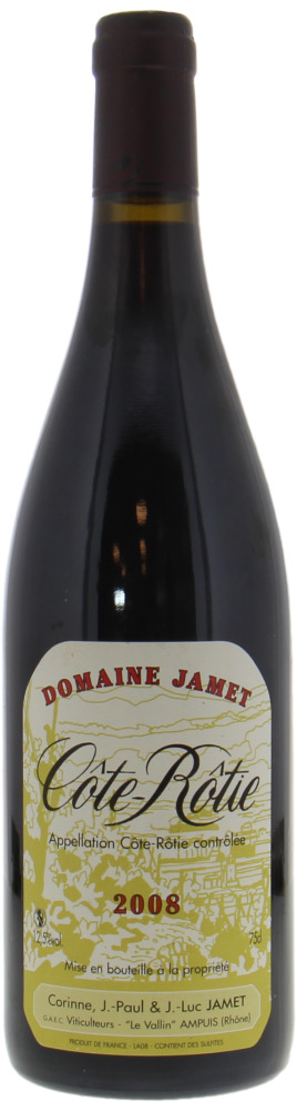 Domaine Jamet - Cote Rotie 2008 Perfect