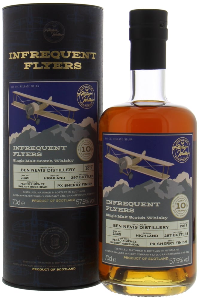 Ben Nevis - 10 Years Old Infrequent Flyers Cask 2345 57.9% 2011
