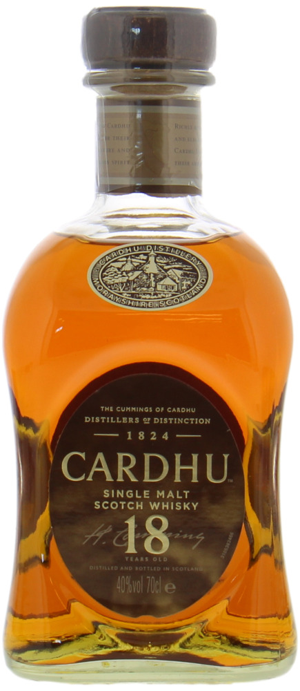 Cardhu - 18 Years Old 40% NV No original Box Included