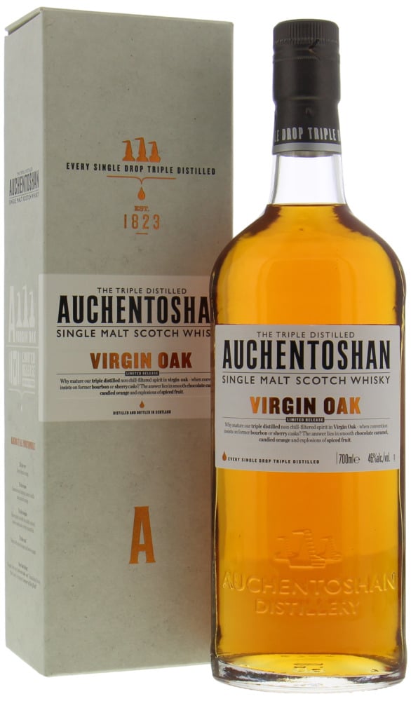 Auchentoshan - Virgin Oak 46% NV In Original Box