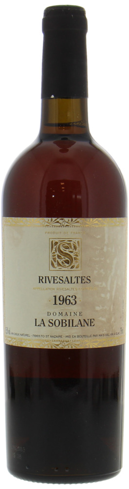 Domaine La Sobilane - Rivesaltes 1963 In single OWC