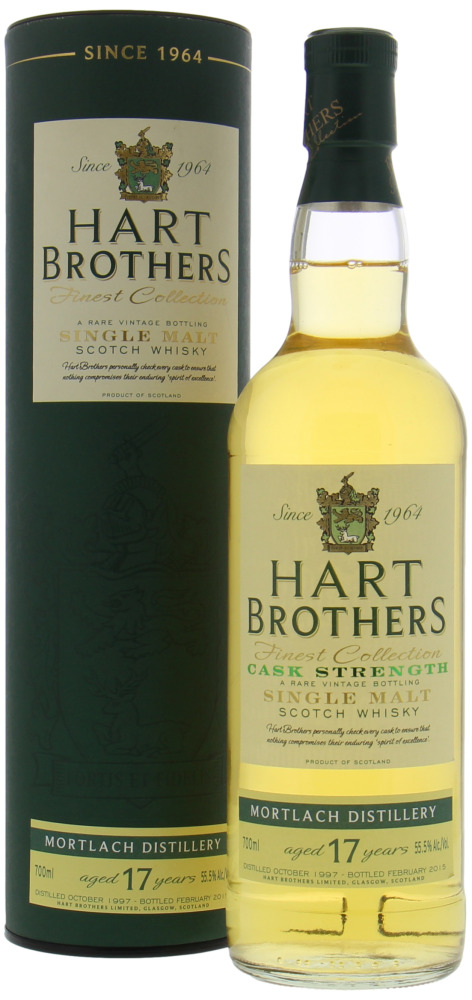 Mortlach - Hart Brothers Finest Collection Cask Strength 55.5% 1997