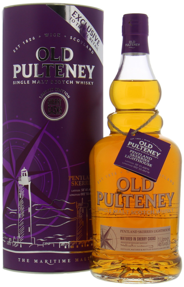 Old Pulteney - Pentland Skerries 46% NV In Original Box