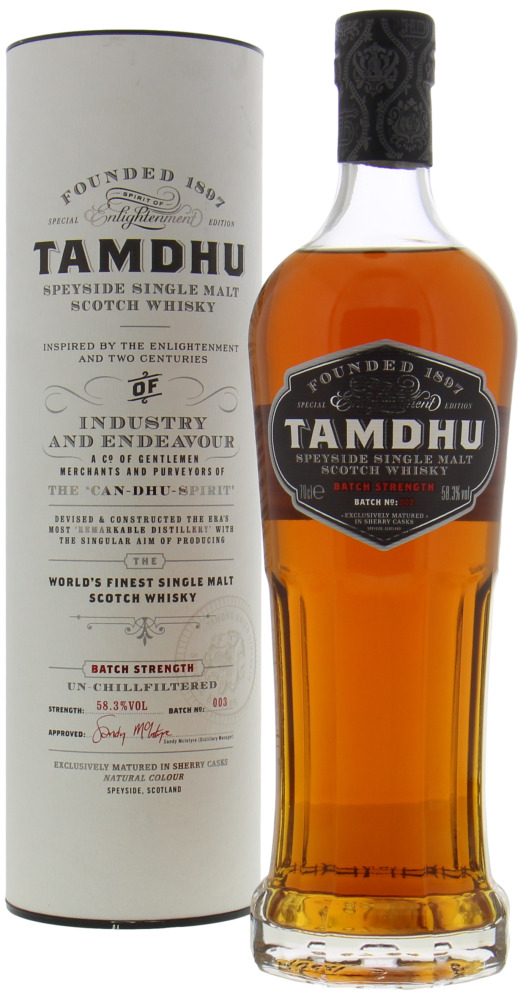 Tamdhu - Batch Strength Batch 3 58.3% NV In Orginal Container