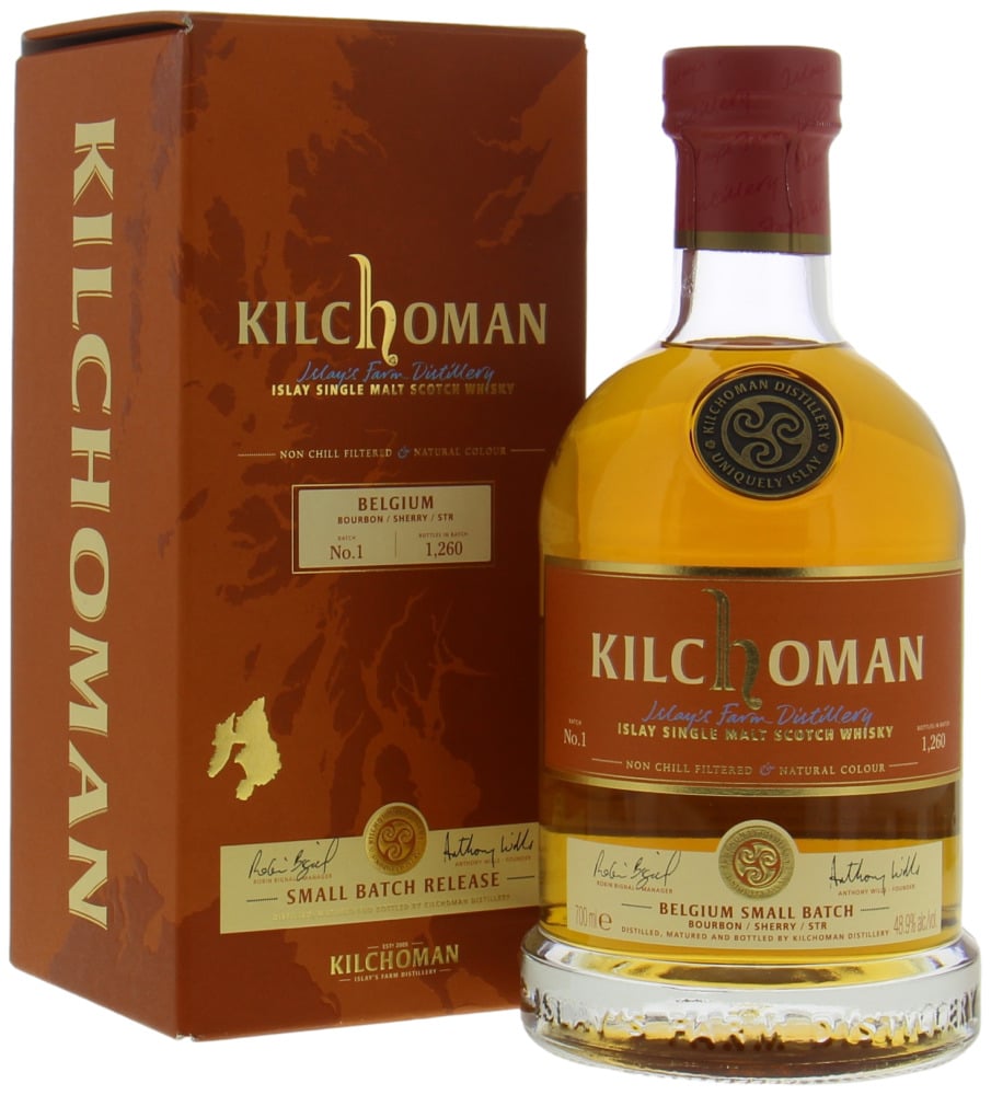 Kilchoman - Small Batch Release No. 1 for Belgium 48.9% NV