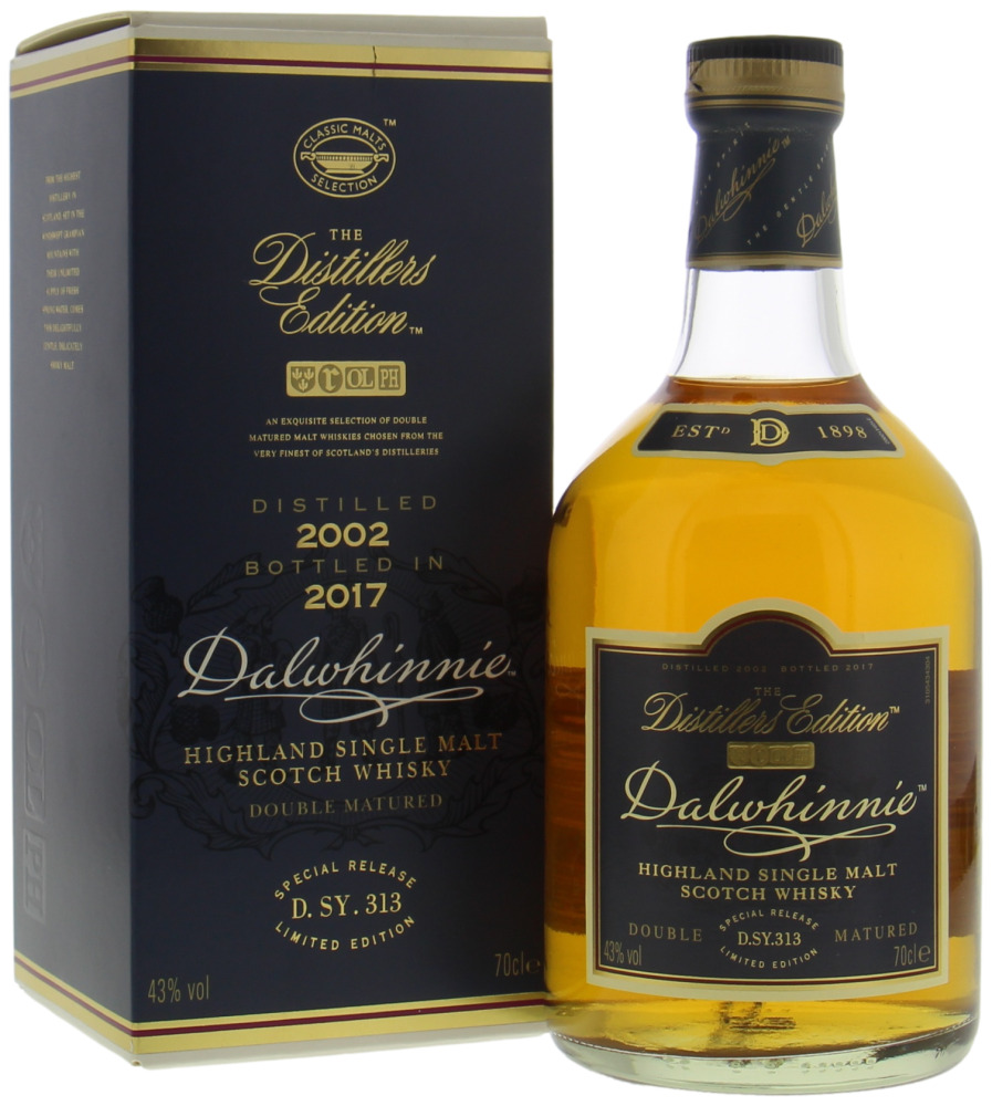 Dalwhinnie - The Distillers Edition 2017 43% 2002 In Original Box